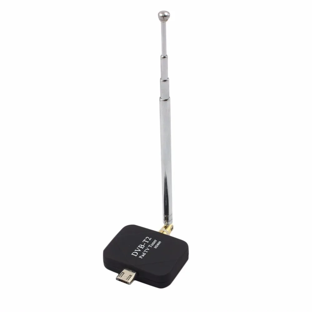 HD Digital TV Receiver USB DVB-T2 TV Stick for Android Phone Pad DTV Satellite Receiver Micro USB Watch TV DVB-T2 Signal HD809
