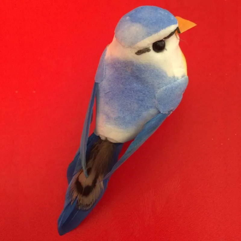 Blesiya 4x Artificial Dove Decorative Feathered Bird Simulation Bird Gifts 