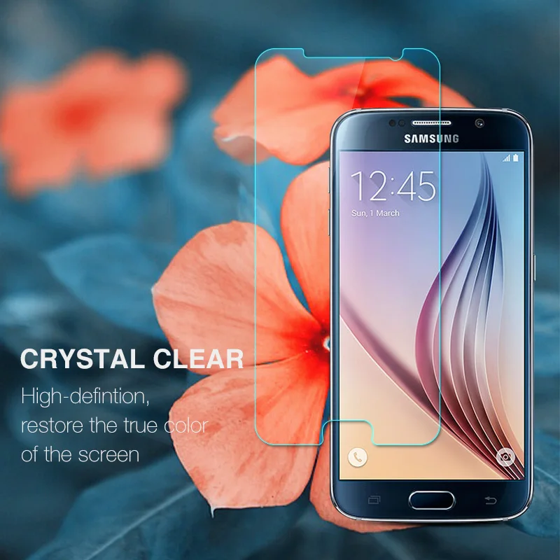 Screen Protector For Samsung Galaxy A8 Plus J6 J4 2018 S6 S5 S7 9H Tempered Glass For Samsung Galaxy J3 J5 J7 2017 Clear Film (9)