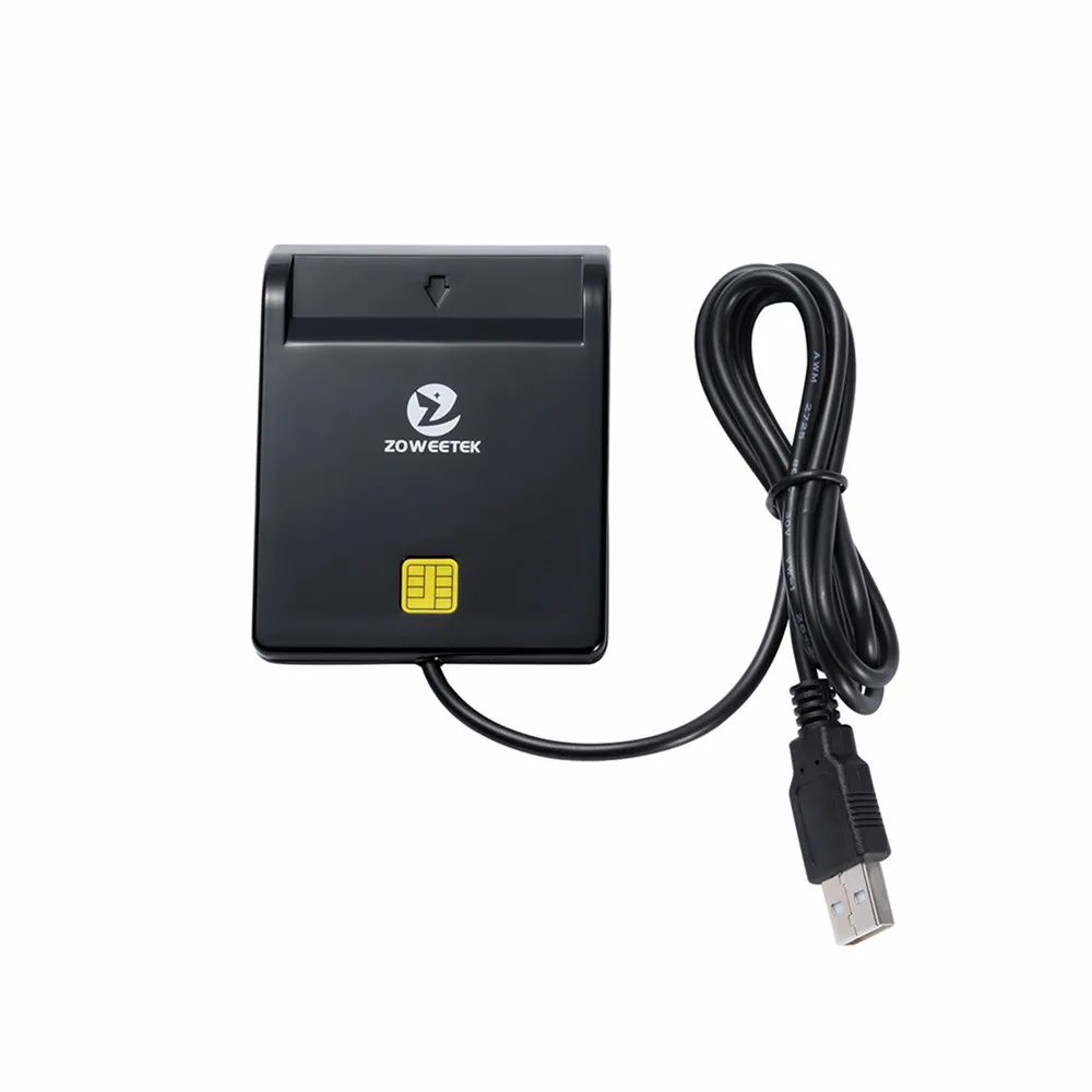 Устройство для чтения смарт карт DOD Zoweetek 12026 1 USB|card reader|usb smart card readersmart reader |