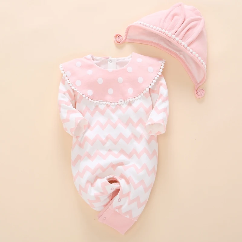 Детский хлопковый комбинезон на возраст 0 3 месяца|newborn clothes|infant fashionunisex rompers |