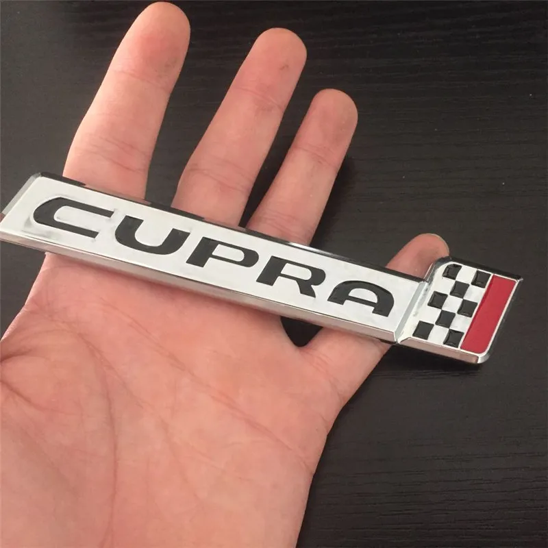 Металлическая наклейка CUPRA Raceflag заводская табличка эмблема Badge для Leon 5F Ibiza