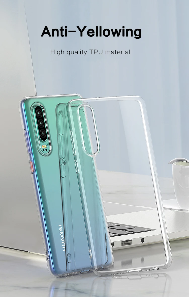 Прозрачный ТПУ чехол для huawei Honor 20 Pro Coque Мягкий силиконовый чехол для huawei P Smart Z P30 P20 Y6 Y7 Pro Y9 Prime задняя крышка