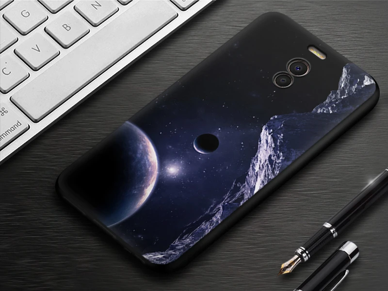 cases for meizu EiiMoo Soft Silicone Cover Case For Meizu M6 Note M5 Note M6S M5S Case Cute TPU Phone Back Cover For Meizu M6 M 6 M6Note Case meizu phone case with stones