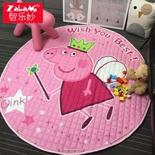 Горячая Многофункциональный Bady Play коврик мультфильм прекрасный одеяло Ползания пазл ранний образование тренажерный зал пол Tapete игрушки подарок