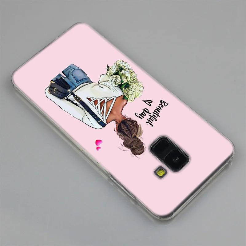 Силиконовый прозрачный чехол для Samsung Galaxy A50 A30 A10 A40 A6 A8 Plus A9 A5 A7 2018 2017 2016 Note 9