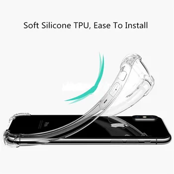 

100pcs/lot Anti-Knock Clear Back Phone Case For Huawei P20 Lite 2019 Nova 5i 5 Pro Transparent Soft TPU Cover