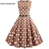 Vintage Dresses Pineapple Print Summer Dress for Women 50s 60s Floral Sleeveless Party Vestidos Elegant Large Swing Dress Belt ► Photo 2/6