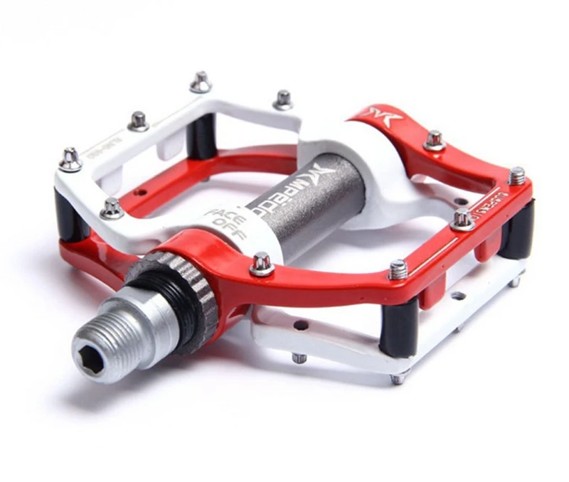 Aluminum Pedals With Sealed Dual Bearings Smooth BMX MTB Mountain Bike