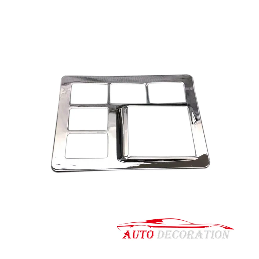 Für Toyota Prado FJ150 J150 2014 15 16 2017 Auto styling Innenzusätze ABS Chrom Rücklicht Einstellung Taste Abdeckung 1 stücke Online