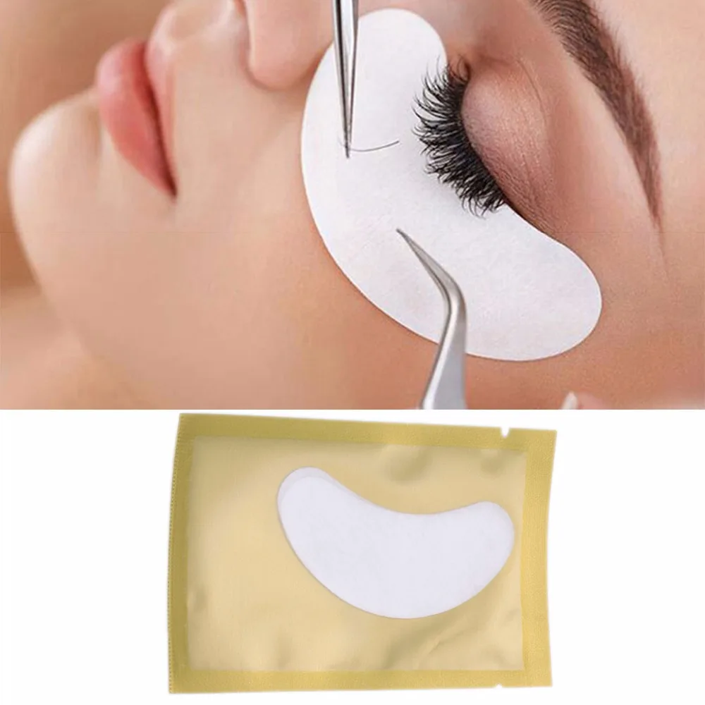 

50pairs/pack Paper Patches Eyelash Under Eye Pads Lash Eyelash Extension Paper Patches Eye Tips Sticker Wraps Make Up Tools New