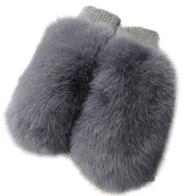 New Stylish Women Genuine Fox Fur Gloves Mittens Winter Warm Real Fur Mittens Wool Knitting Hand Warm Gloves Mittens New Stylish Women Genuine Fox Fur Gloves Mittens Winter Warm Real Fur Mittens Wool Knitting Hand Warm Gloves Mittens
