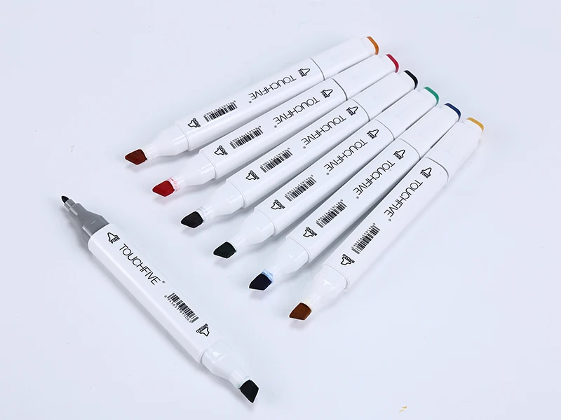 TouchFIVE 80 цветов Рисование маркер ручка кисть анимация набор маркеров для эскизов для художника манга графическое спиртовой маркер поставки