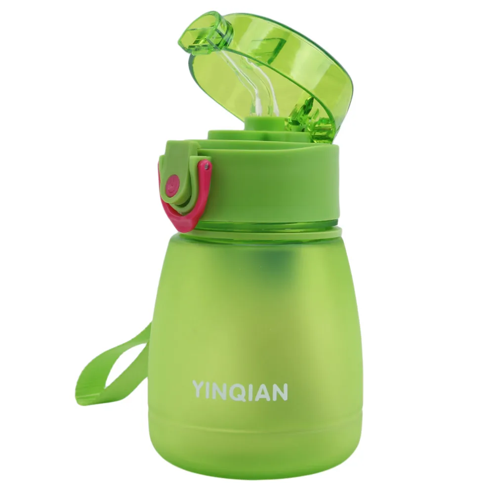 

320ml Scrub Baby Feeding Cup with Straw Children Learn Feeding Drinking Bottle Kids Training Cup With Straw Taza De Bebe New