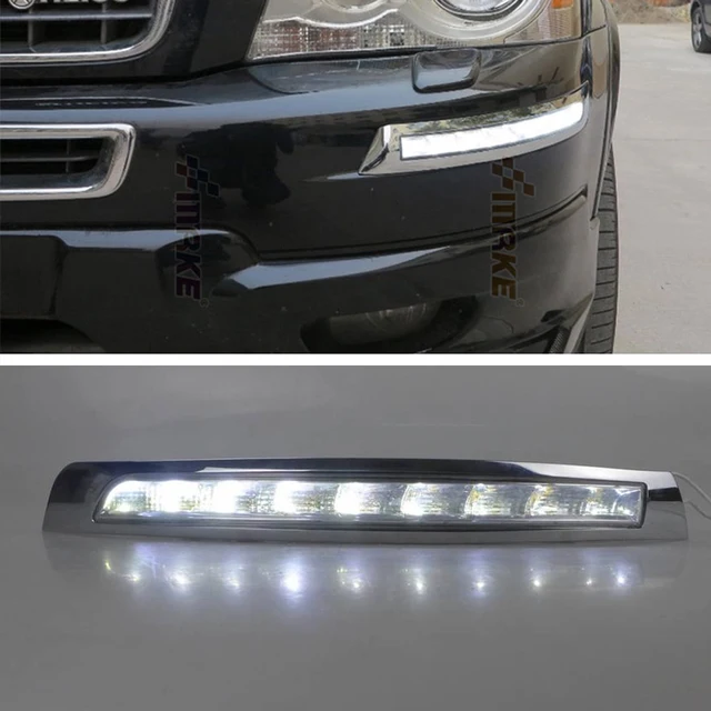 1Pair Car LED DRL Daytime Running Lights For Volvo XC90 2007 2013 model