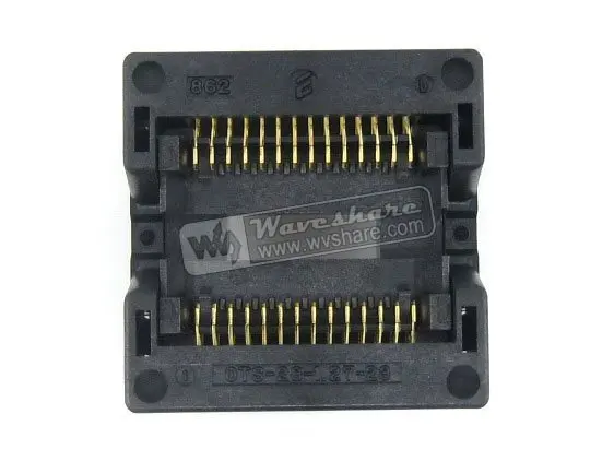 

SOP28 SO28 SO28 Enplas OTS-28-1.27-23  Test Burn-in Socket Programming Adapter