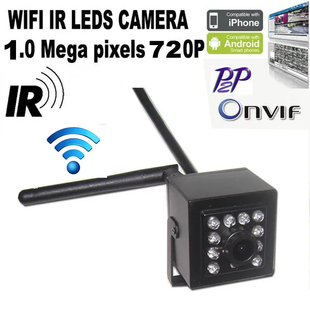 Камера Птичье гнездо Onvif Ip камера Hd 720P Wifi Скрытая мини Wifi Беспроводная Веб-камера ночного видения 940nm Led Ir Ip камера с ИК-подсветкой