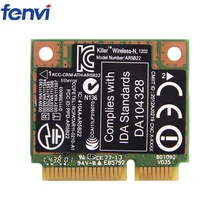 Killer 1202 300 Мбит/с Беспроводная Atheros AR5B22 Wifi игровая сетевая карта Двухдиапазонная 802.11a/b/g/n Bluetooth 4,0 для ноутбука геймера