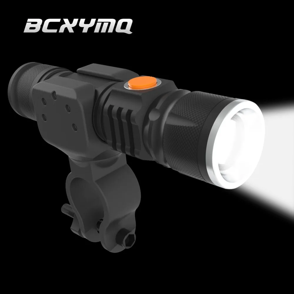 Best BCXYMQ 2000 lumen Super Light USB Rechargeable T6 LED Bicycle Light Waterproof Built-in Battery Front Bike Light Accessories 0