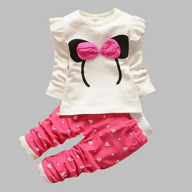 Baby Girl Set New Arrival 1 2 3 years old infant clothes Cotton ...
