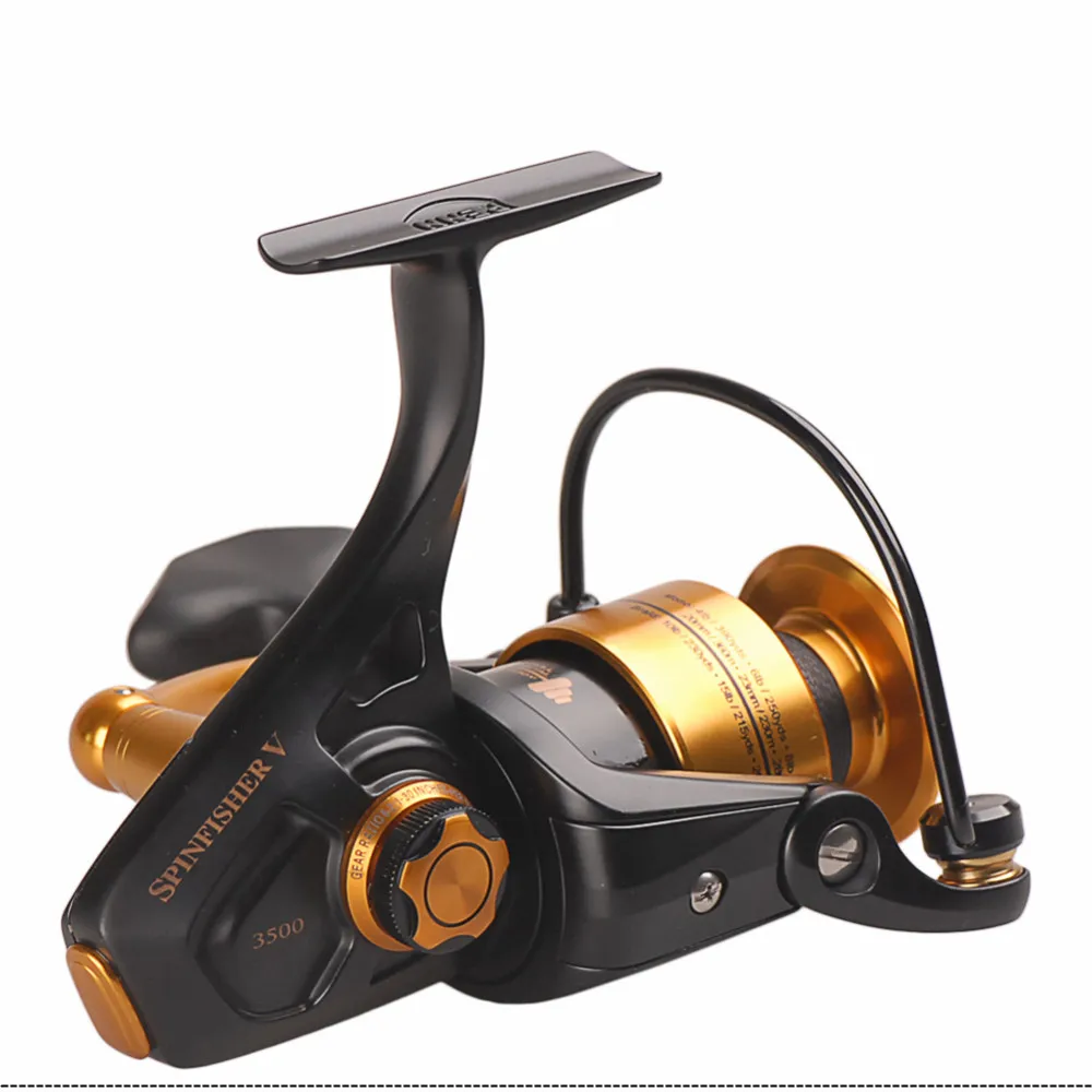 Оригинальная спиннинговая Рыболовная катушка PENN SPINFISHER V SSV 3500-10500 5+ 1BB полностью металлический корпус HT-100 морские катушки Moulinet Peche