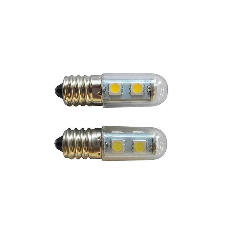 1x Мини E14 светодиодный лампы 5050 SMD 1 W хрустальная люстра 220 V светильник Кукуруза лампы кулон холодильник свет Высокое Качество Ne