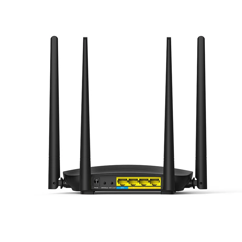 Роутер Tenda AC5 AC1200 с 5dBi антеннами Wifi повторитель 2.4Ghz 5GHz с функцией управления приложением и английским интерфейсом (Фото 1) Сеть Роутер Tenda AC5 AC1200 с 5dBi антеннами Wifi повторитель 2.4Ghz 5GHz с функцией управления приложением и английским интерфейсом (Фото 1)