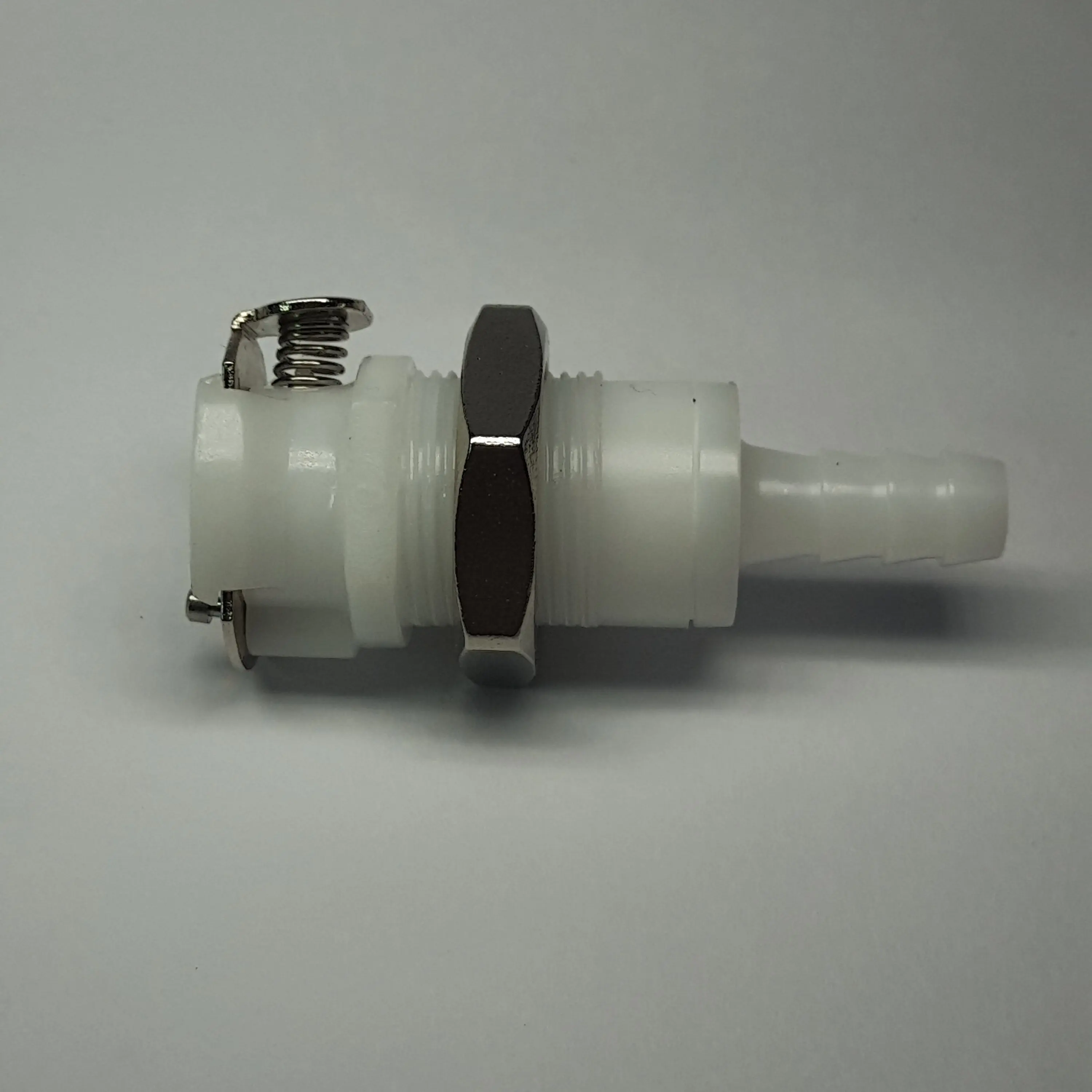 

1pcs CPC female Quick-Disconnect Tube Coupling Through-Wall Socket with Valve for 5~6mm Tube ID