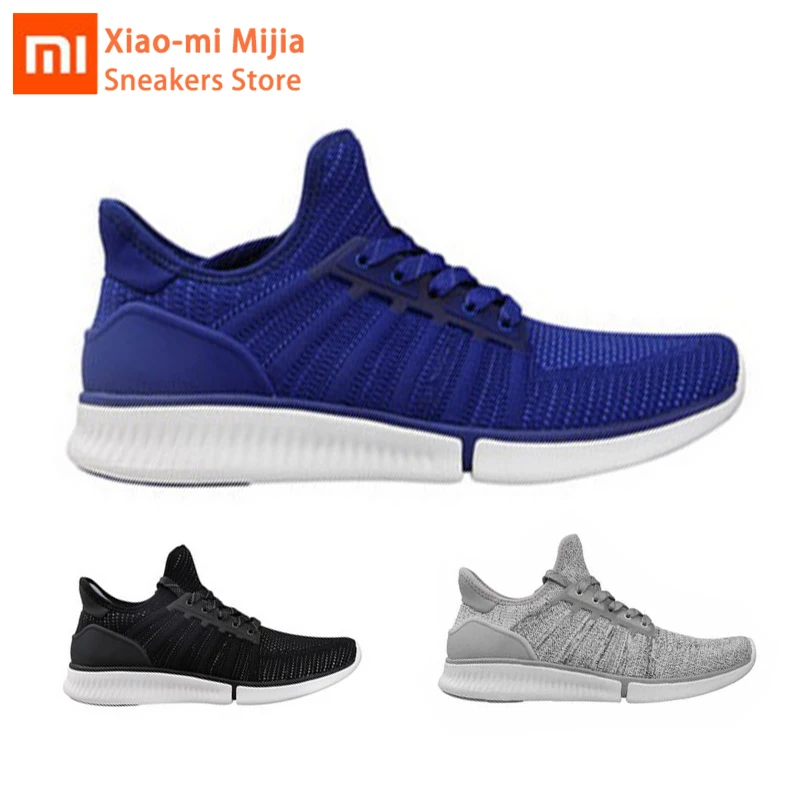 

Xiaomi Mijia Original Smart Sports Shoes Men Sneaker Light Mesh Breathable Casual Outdoor Running Shoes For Smart APP Chip