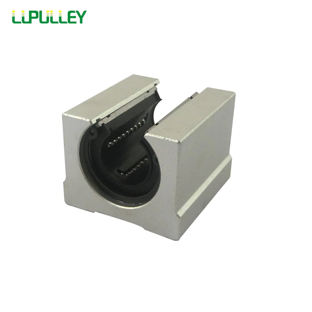 

LUPULLEY Bearing Sliding Block SBR10/12/16/20/25UU SBR12/16LUU Alloy Block Linear Motion Ball Bearing Used on CNC Machines