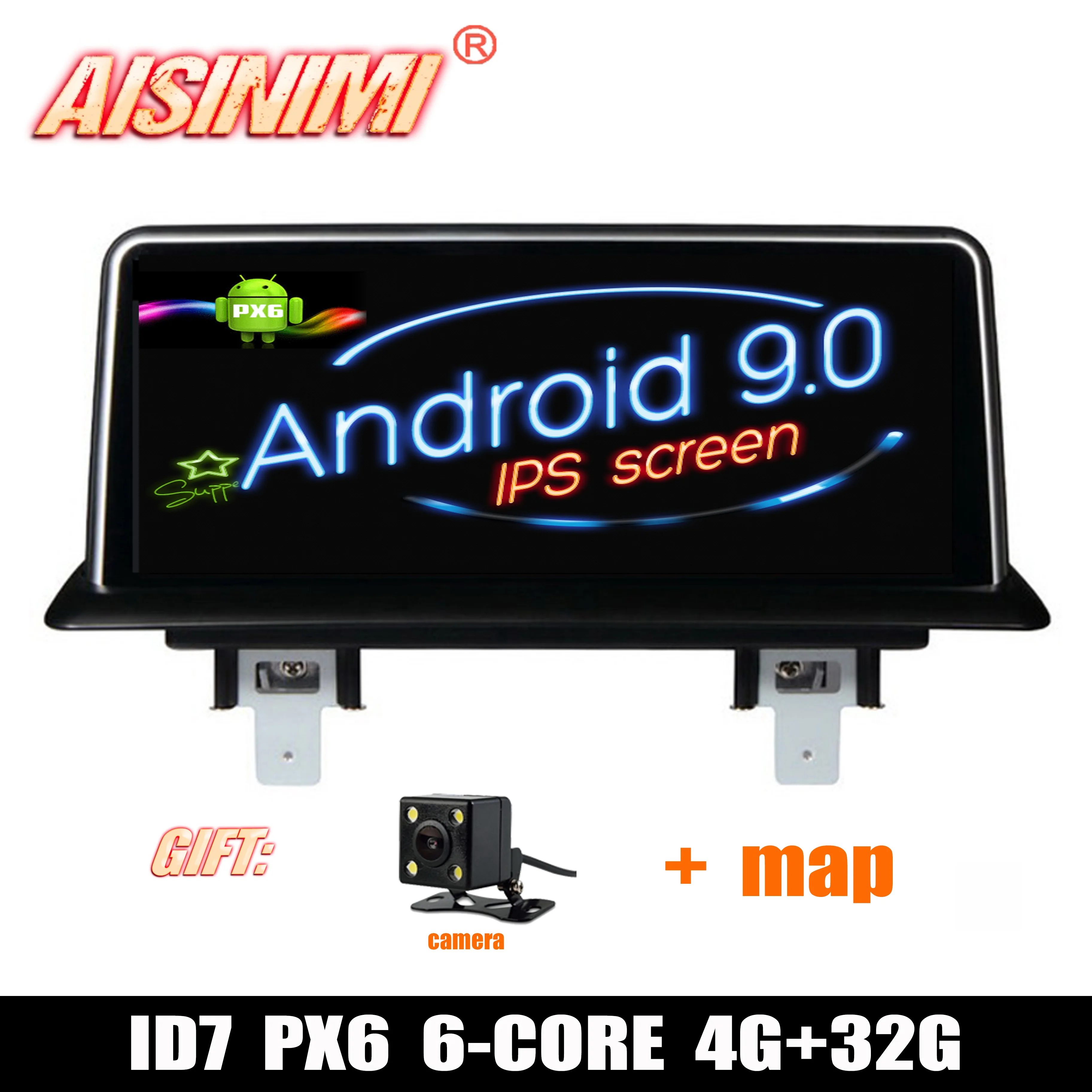 Android 9.0 ID7 Car Dvd Navi Player FOR BMW E87 (2006-2012) audio gps stereo auto ips screen all in one | Автомобили и мотоциклы