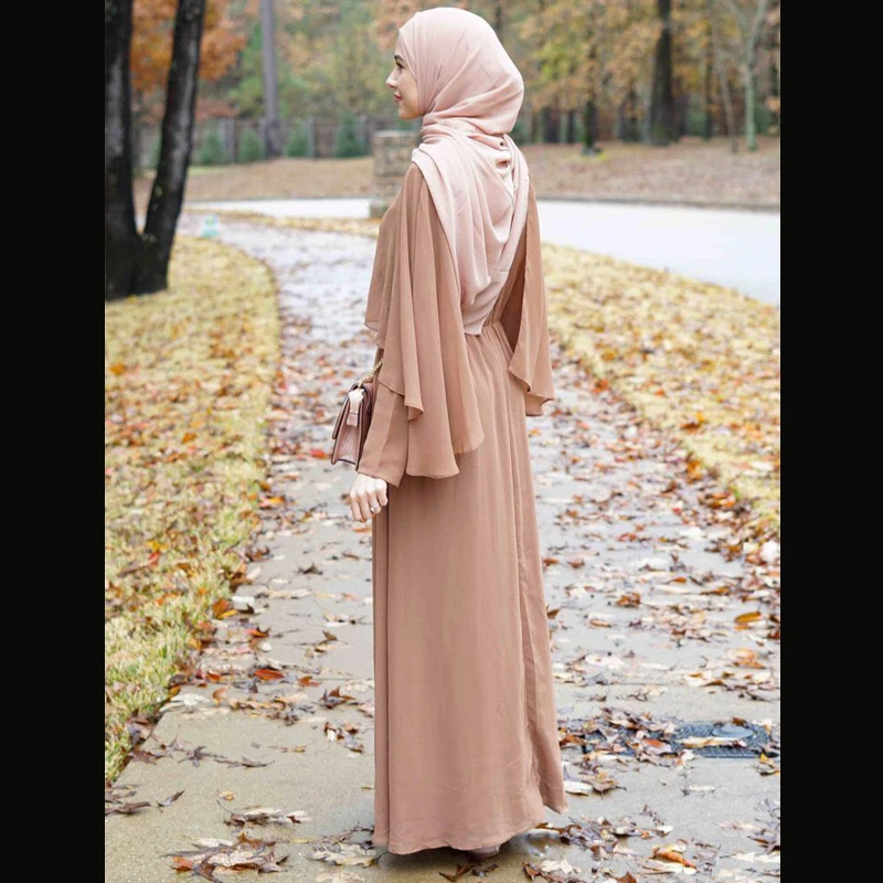 Плюс Размеры платье Дубая шаль мусульманское платье хиджаб Vestidos арабский Катар одеяние мусульмане Longue турецкая исламская Костюмы