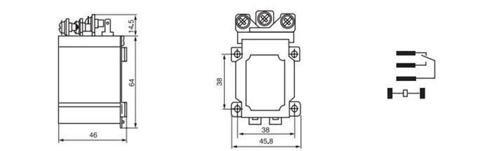 JQX-60F 60A серебряный контакт высокое Мощность реле AC220V DC12V DC24V