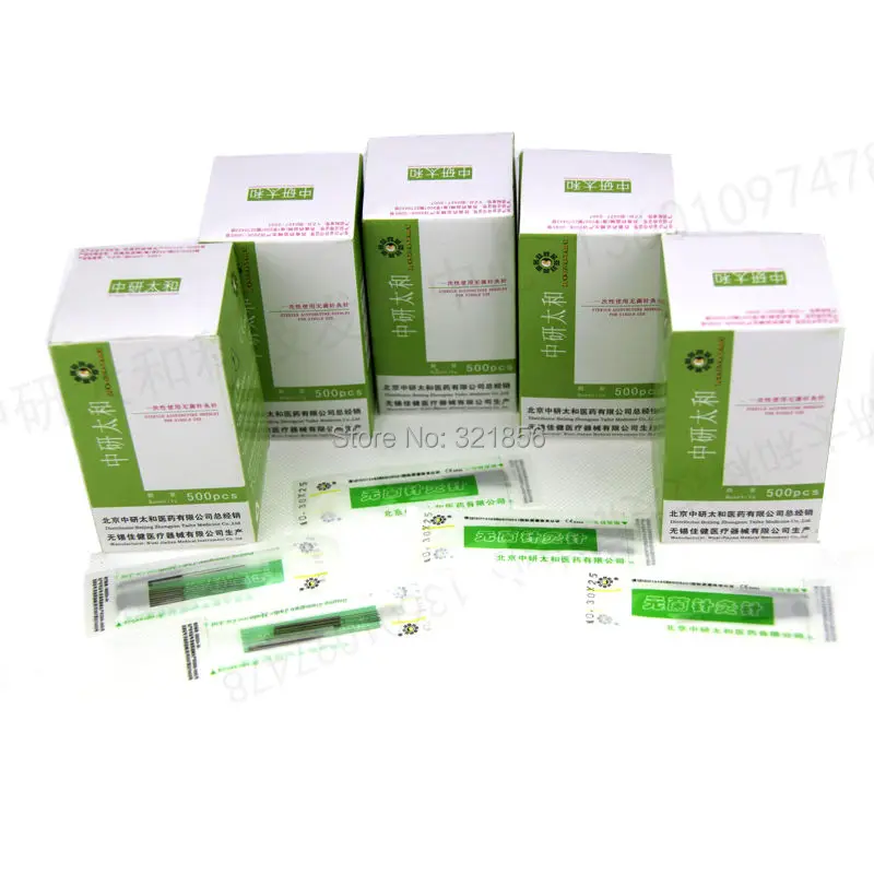 acupuncture needle Sterile Acupuncture Needles Single Use 500pcs/box