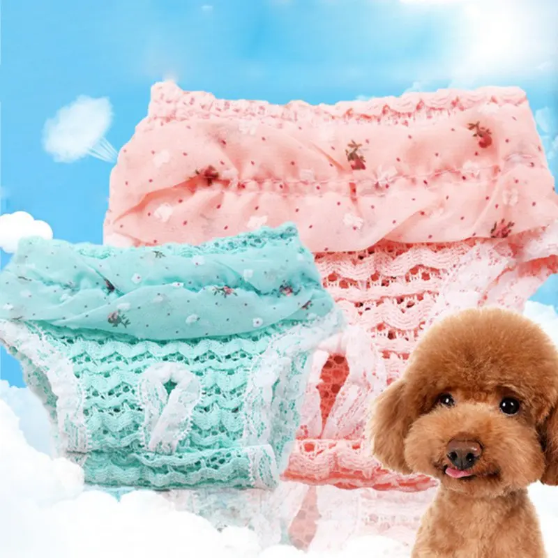 

Pet Physiological Pants Breathable Underwear Comfortable And Harmless Dog Diapers Washable Dog Diapers Durable Accessories