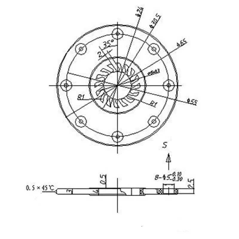 

8 Pieces Magnets Replacement Electric Bike Power Pedal Assisted Sensor PAS Pedelec Assistant Set Accessories