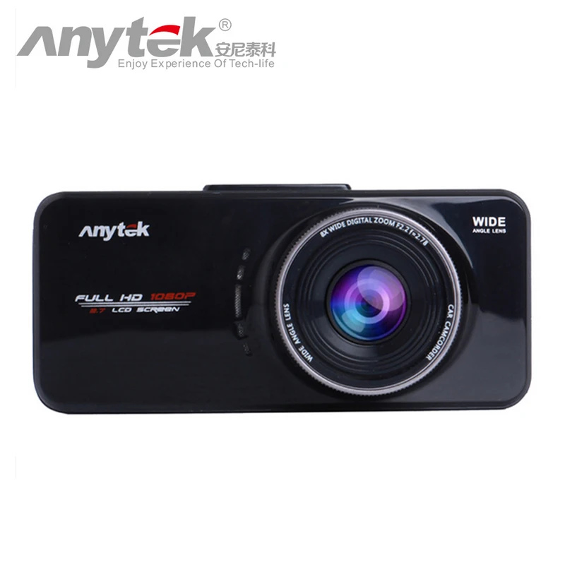 Оригинальный Автомобильный видеорегистратор Anytek AT66A full HD Novatek 96650 записывающее