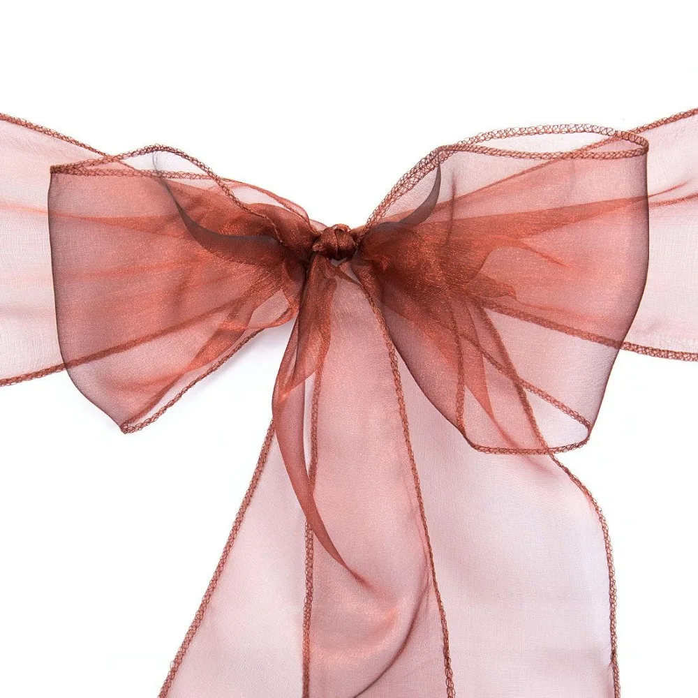 100 шт. галстуки бабочки из органзы|chair sashes|organza chair sasheschair sashes for weddings |
