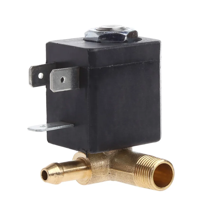 

Cannula N/C AC 230V G1/8" Brass Steam Air Generator Water Solenoid Valve Coffee