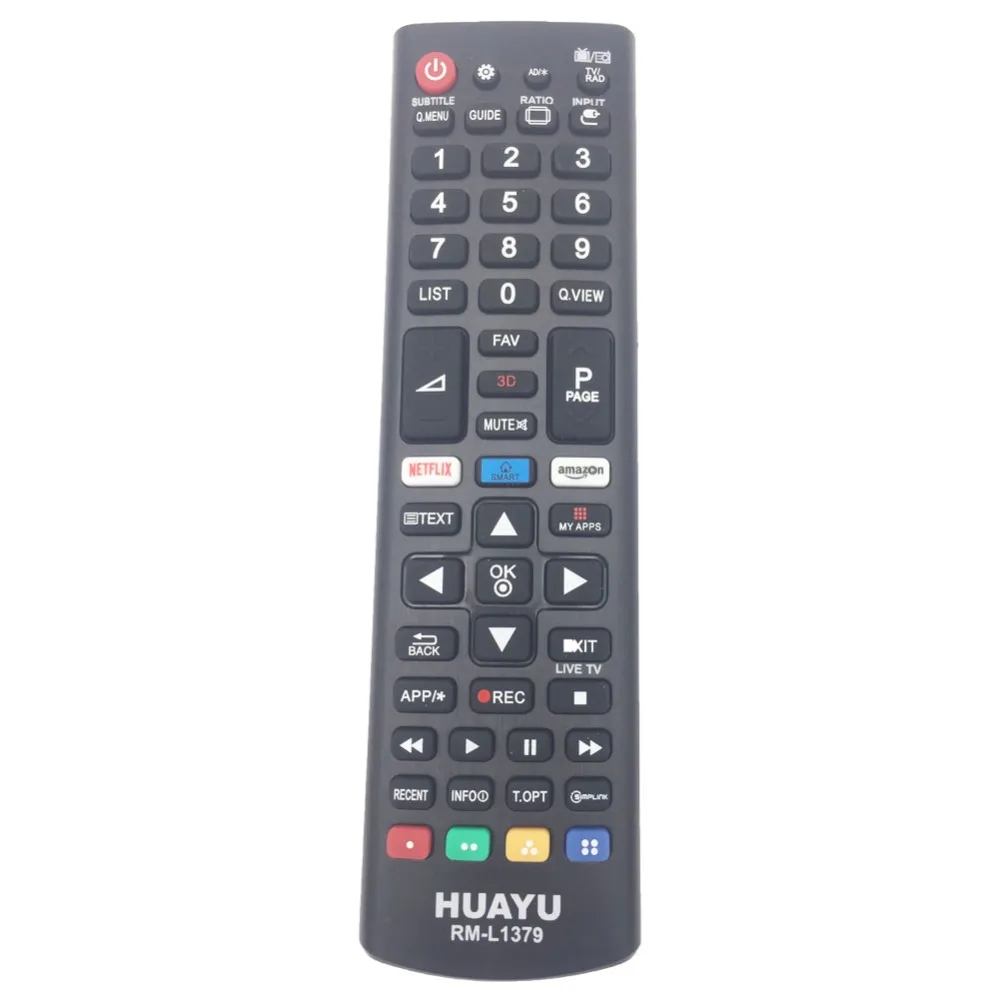 RM L1379 Full Function Standard TV Remote Control for LG Smart led TV