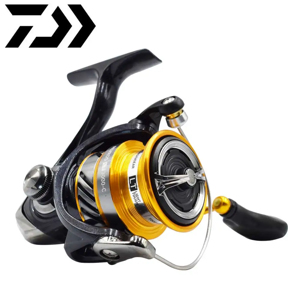 Новая Рыболовная катушка Daiwa REVROS LT 1000-6000 Рыболовная катушка морская вода спиннинговая катушка Макс 12 кг 5,1: 1/5. 2:1/5,3: 1 морские спиннинговые Катушки