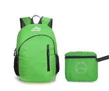 Plegable bicicleta de montaña mochila de camping senderismo deportes al aire libre escalada yoga bolsa de viaje de nylon impermeable mini mochila táctica