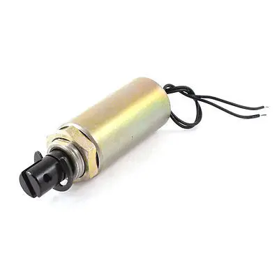 

DC12V 2mm 1800g 5mm 800g Push Type Linear Tubular Solenoid Electromagnet