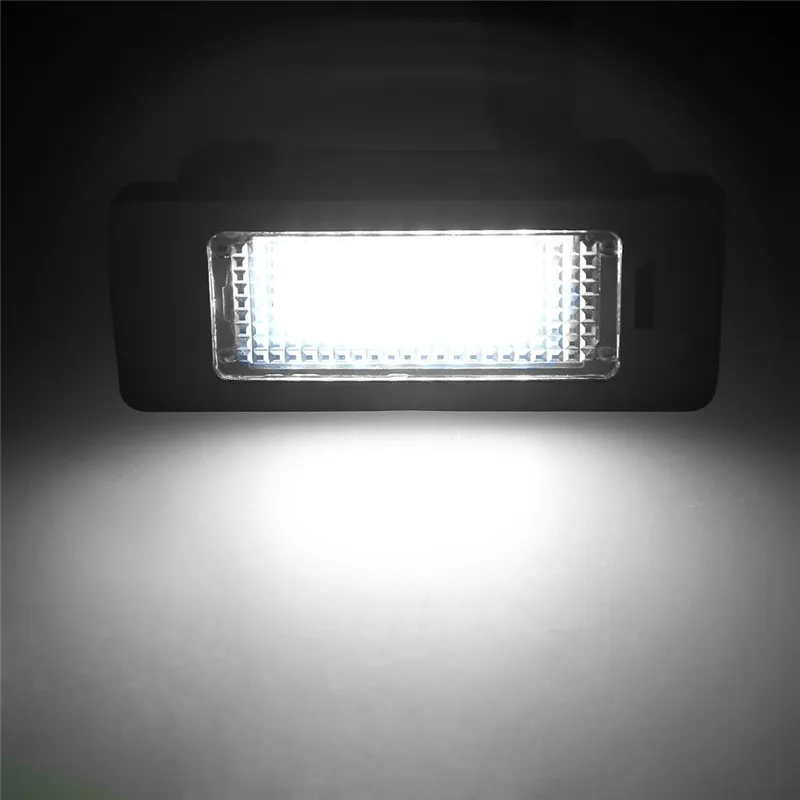 1 пара/2 шт безотказные светодиодные лампы для номерного знака Лампы Canbus белые 6000k 12V для BMW E39 E60 E61 E82 E90 E91 E92 E93 X5 X6