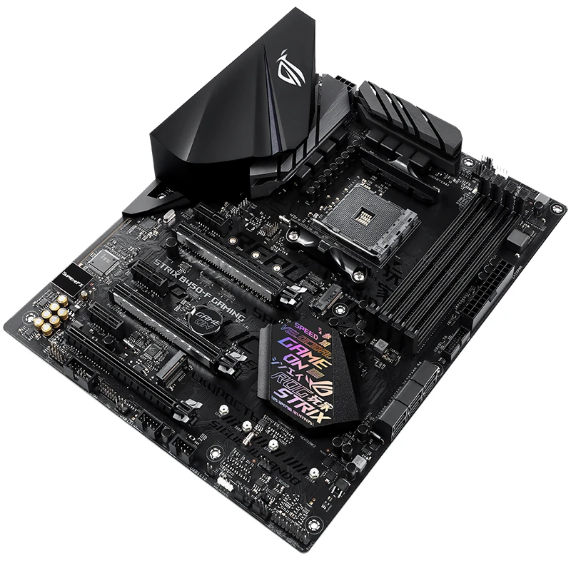 Материнская плата Asus ROG STRIX B450-F GAMING материнская плата AM4 socket DDR4 HDMI AM4 ATX