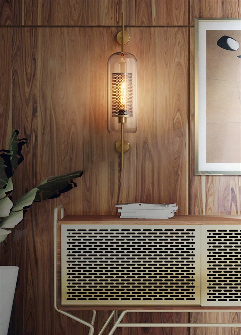 Industrial Loft Bronze Wall Lamp-3
