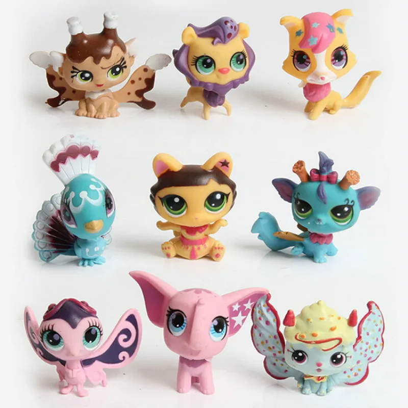 

Q Version 1 Sets of 20 Lps Littlest Shop Mini Doll Model Creative Christmas Birthday Hobbies Action Figures