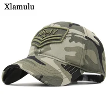 Xlamulu, камуфляжная бейсбольная кепка, женская, Snapback, шапки для мужчин, армейская Кепка с буквами, s Casquette, мужская Кепка, Gorras, Повседневная шляпа для отца, кепка s