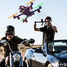 RC avión de Fibra de Carbono Quadcopter drone para ZMR larg 250 QAV250 quadrotor Marco kit Motor Esc 12A CC3D Vuelo Control-A011 zmr250