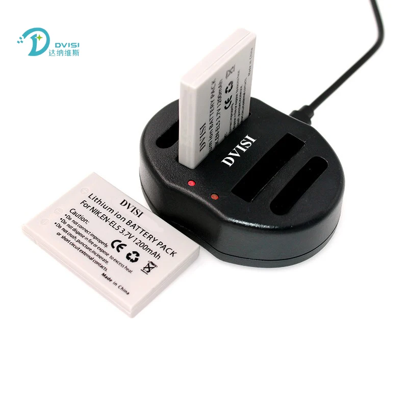 2 шт. USB зарядка для камеры Nikon Coolpix P80 P90 P100 P500 P510 P520|camera battery|en el5en el5 battery |